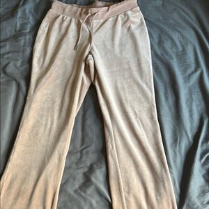 Cream Juicy Couture Lounge Pants